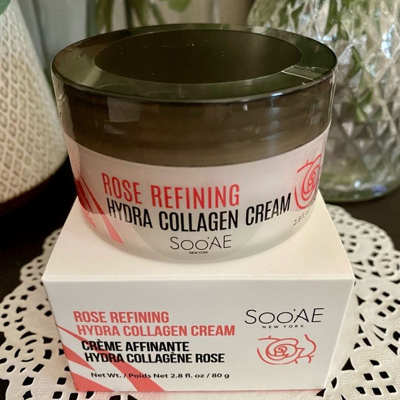 🆕🌹 Soo’AE New York Rose Refining Hydra Collagen Cream Brand New Factory Sealed - Picture 5 of 10